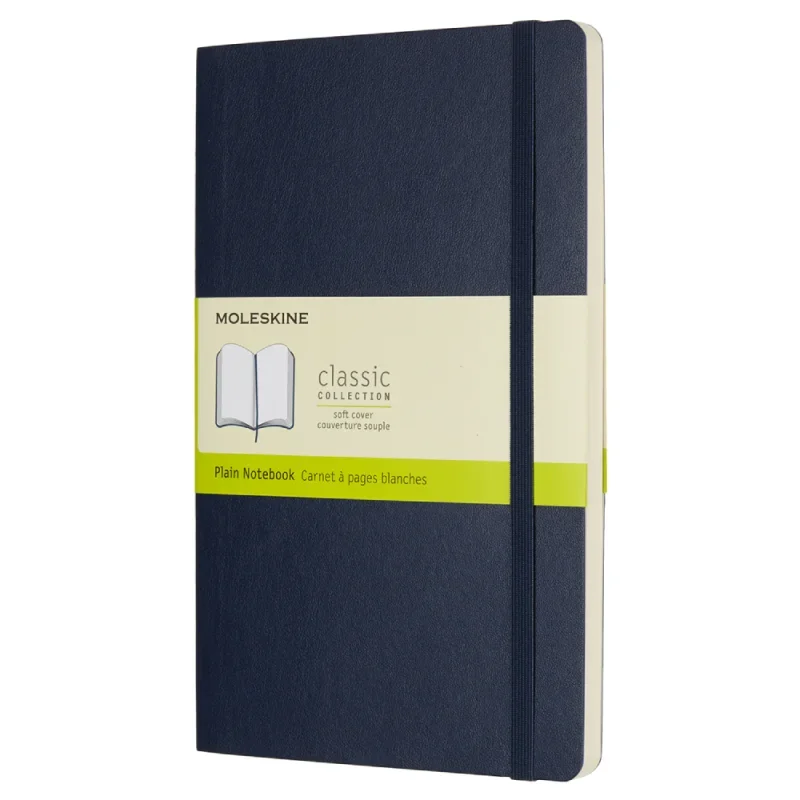 Moleskine notesz qp618b20 puha zafír kék 