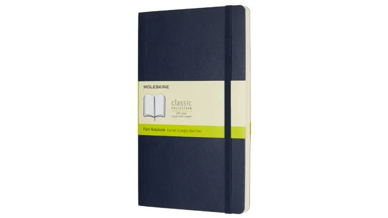 Moleskine notesz qp618b20 puha zafír kék 