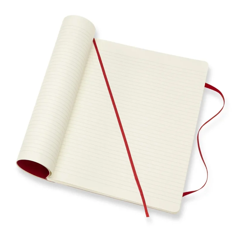 Moleskine notesz qp621f2 puha skarlát piros 