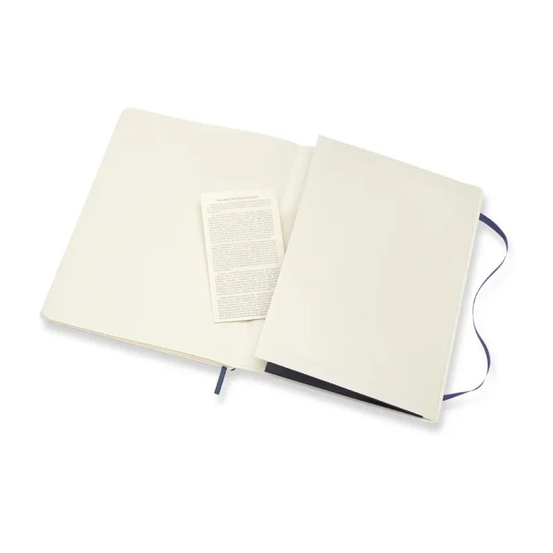 Moleskine notesz qp621b20 puha zafír kék 