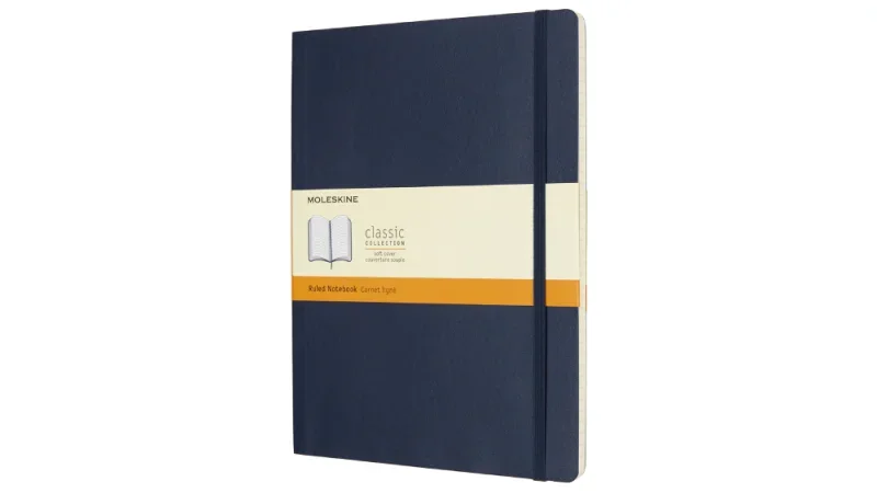 Moleskine notesz qp621b20 puha zafír kék 