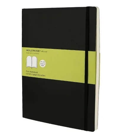 Moleskine notesz qp623 puha fekete 