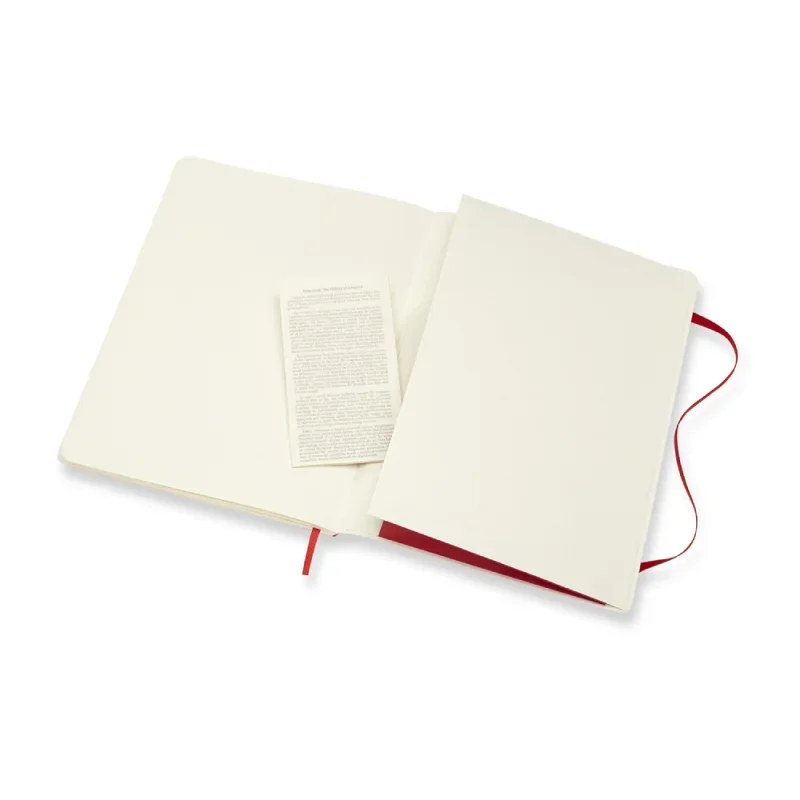 Moleskine notesz qp623f2 puha skarlát piros 