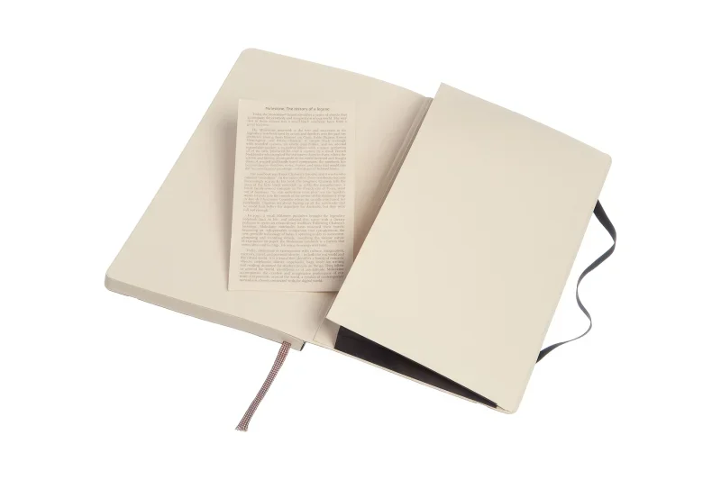 Moleskine notesz qp614 puha fekete 