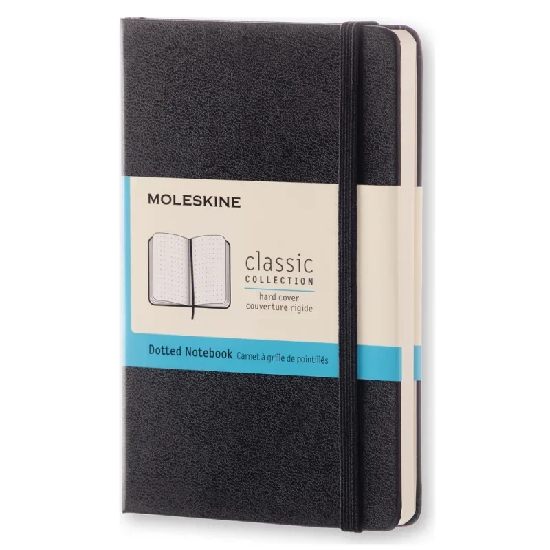 Moleskine notesz mm713 kemény fekete 
