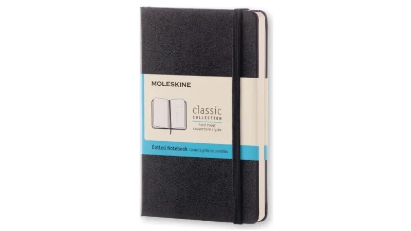 Moleskine notesz mm713 kemény fekete 