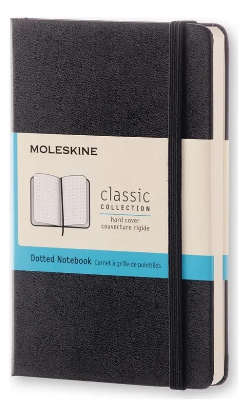 Moleskine notesz mm713 kemény fekete 