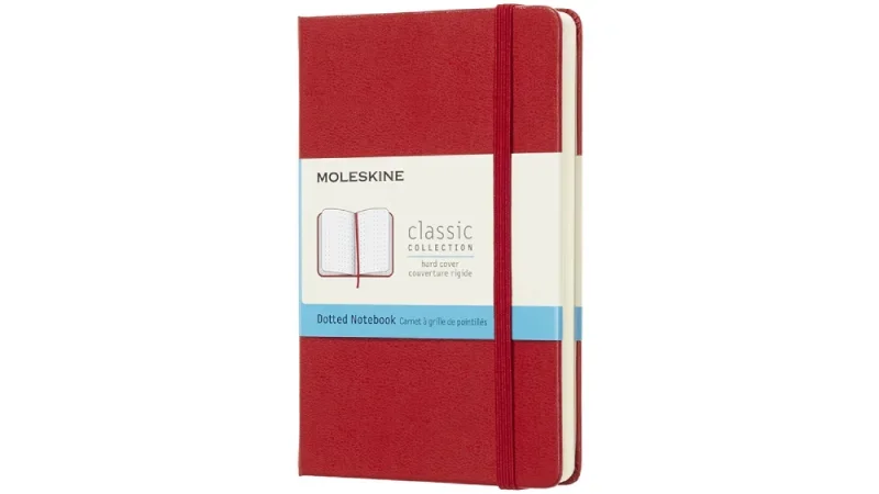 Moleskine Notesz MM713F2 Kemény Skarlát Piros (P) Pontozott