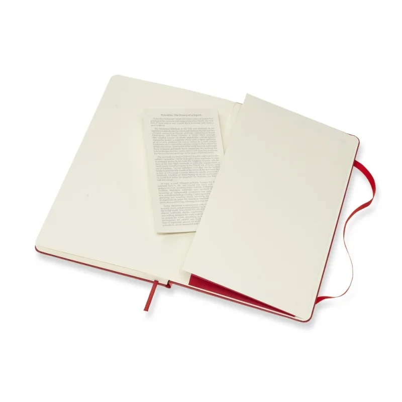 Moleskine notesz qp066f2 kemény skarlát piros 