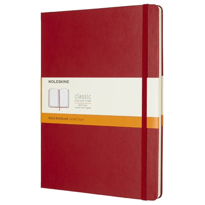 Moleskine notesz qp090f2 kemény skarlát piros 