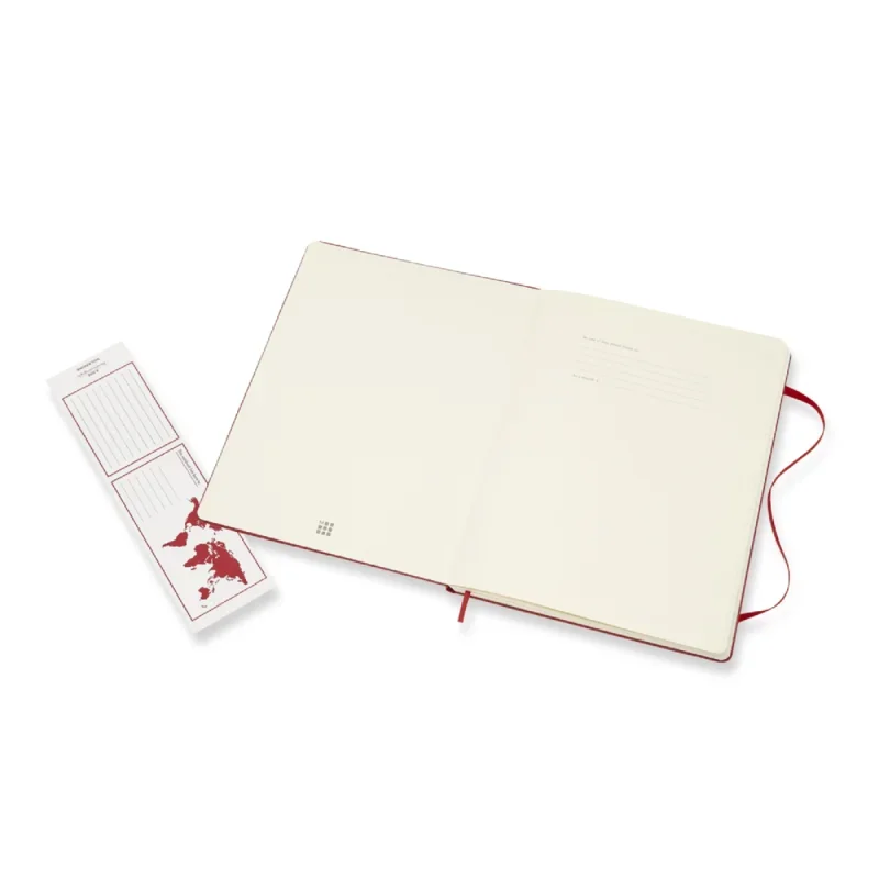 Moleskine notesz qp090f2 kemény skarlát piros 