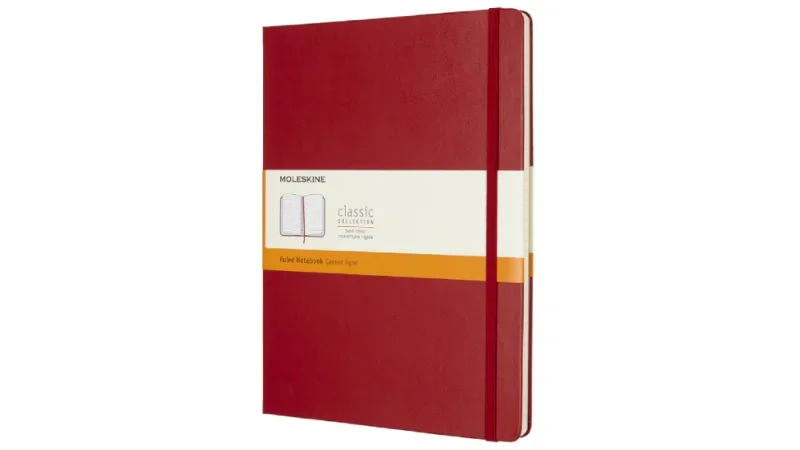 Moleskine notesz qp090f2 kemény skarlát piros 