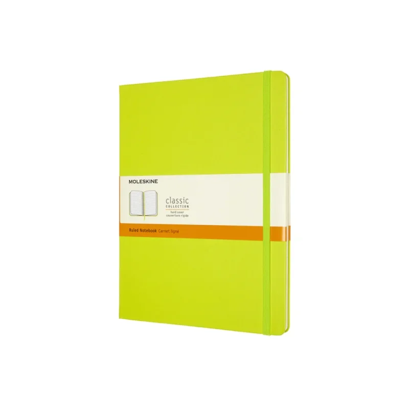 Moleskine Notesz QP090C2 kemény, LIME ZÖLD (XL) vonalas