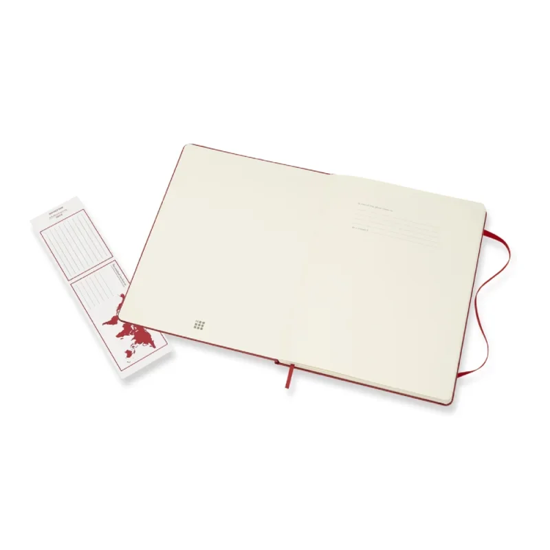 Moleskine notesz qp092f2 kemény skarlát piros 