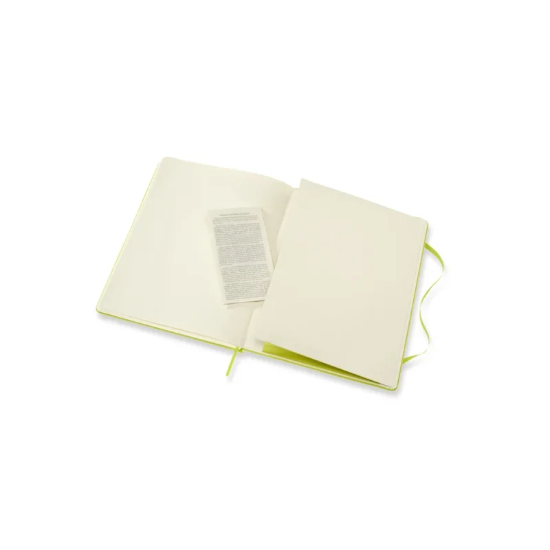 Moleskine Notesz QP092C2 kemény, LIME ZÖLD (XL) sima