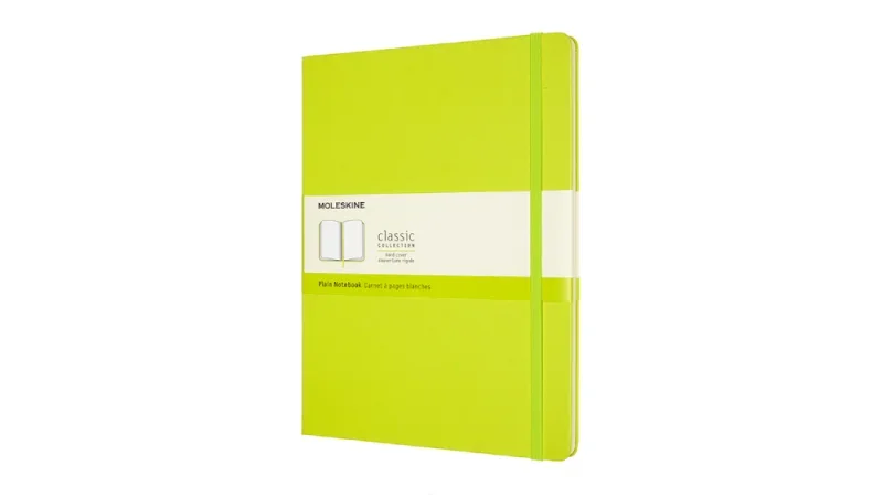 Moleskine Notesz QP092C2 kemény, LIME ZÖLD (XL) sima