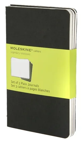 Moleskine jegyzetfüzet cahier 3db qp313 fekete 