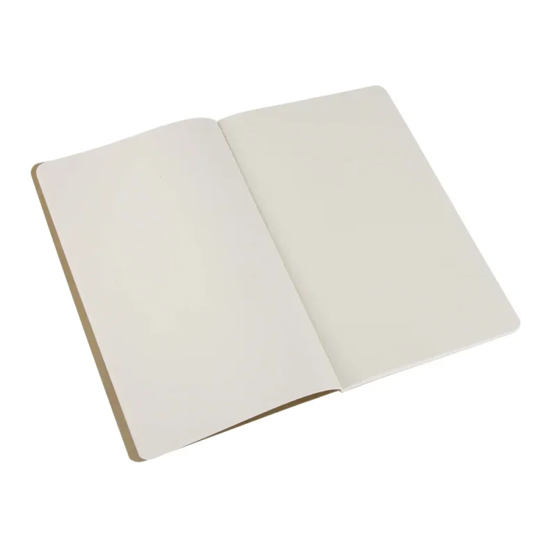 Moleskine jegyzetfüzet cahier 3db qp418 barna 