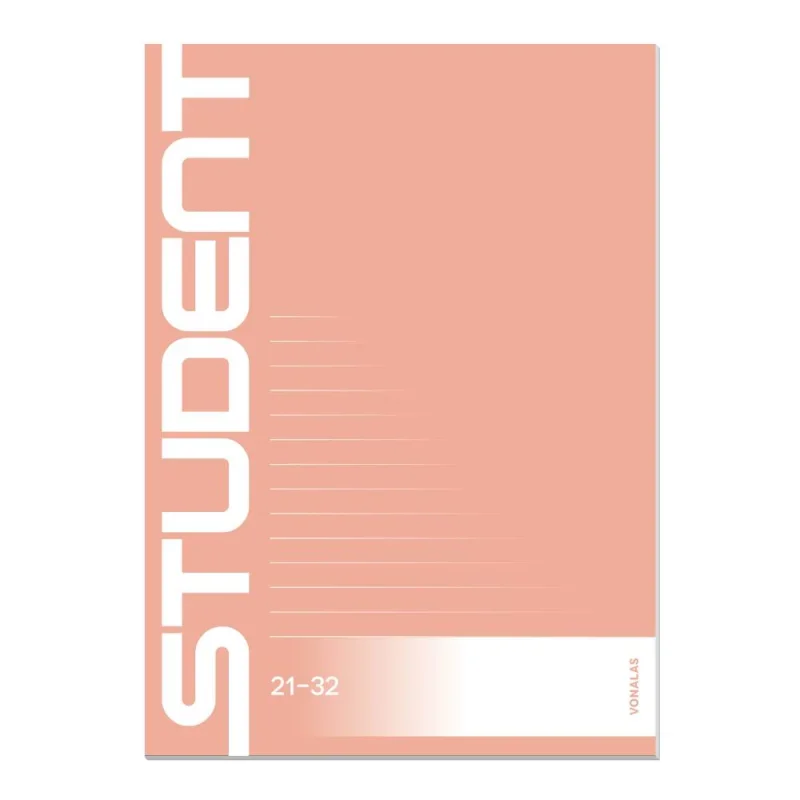 ICO Student füzet, Vonalas A5/32 lap