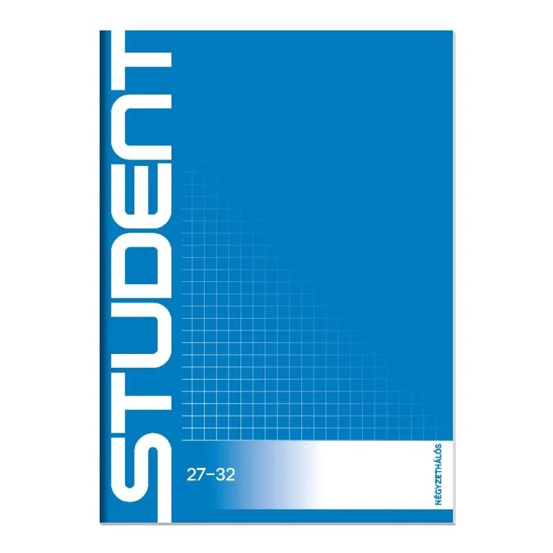 ICO Student füzet, Négyzethálós A5/32 lap