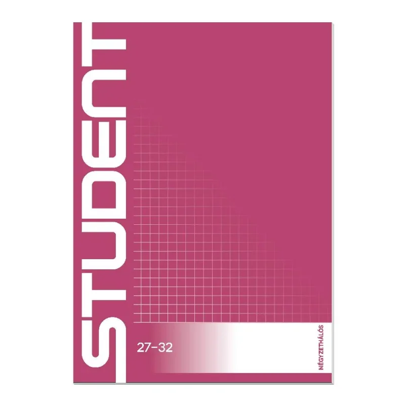 ICO Student füzet, Négyzethálós A5/32 lap