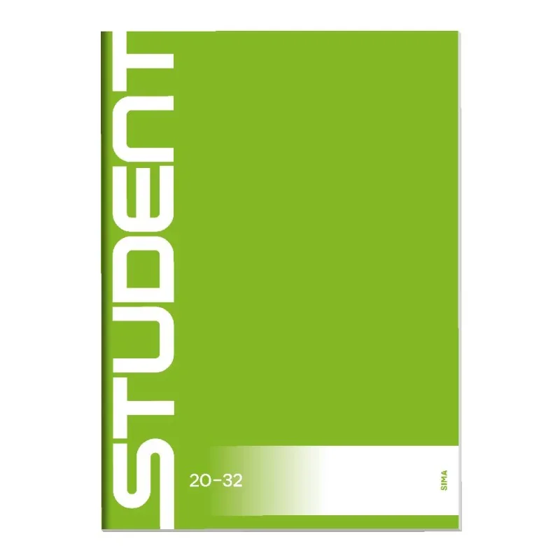 ICO Student füzet, Sima A5/32 lap
