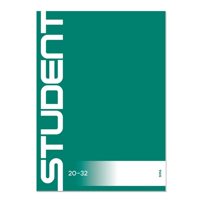 ICO Student füzet, Sima A5/32 lap