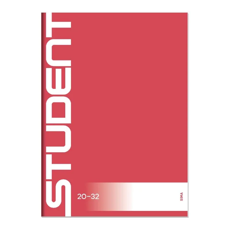 ICO Student füzet, Sima A5/32 lap