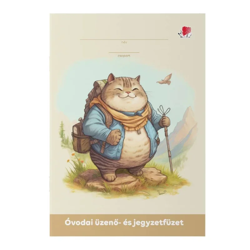 ICO Süni Óvodai üzenő-és jegyzetfüzet CAT (32 lap A/5)