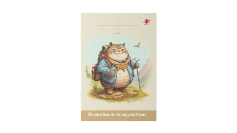 ICO Süni Óvodai üzenő-és jegyzetfüzet CAT (32 lap A/5)