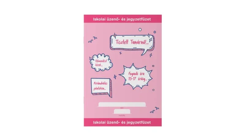 ICO Süni Iskolai üzenő-és jegyzetfüzet PETS (32 lap A/5)
