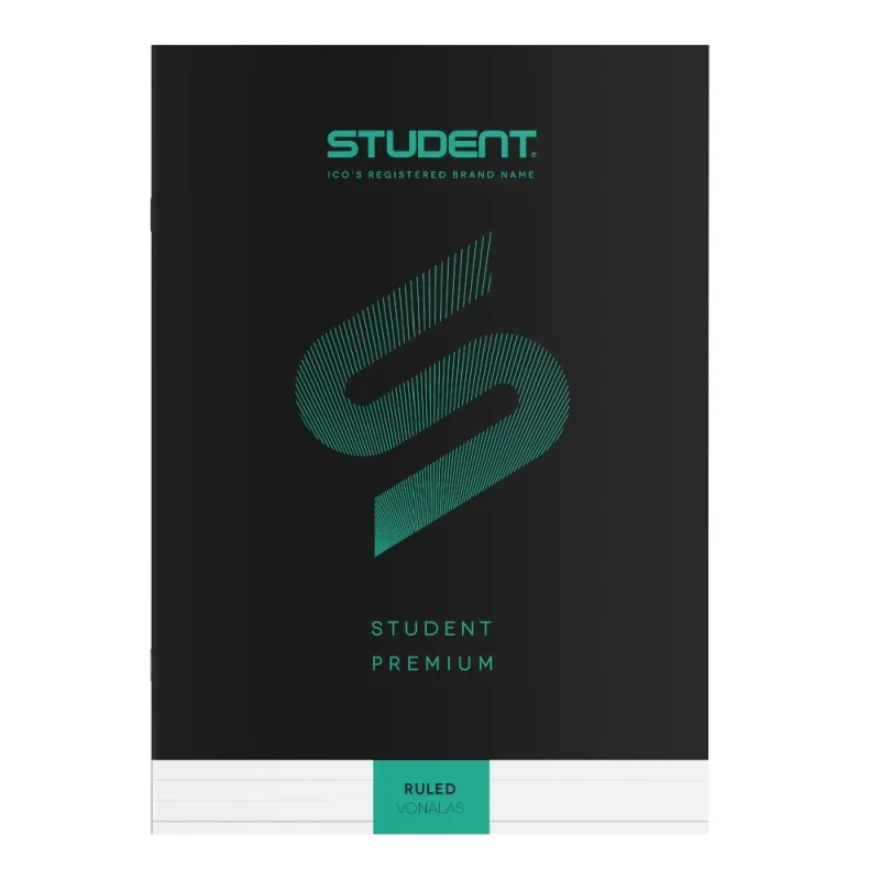 ICO Student Prémium füzet, vonalas A/4, 40lap