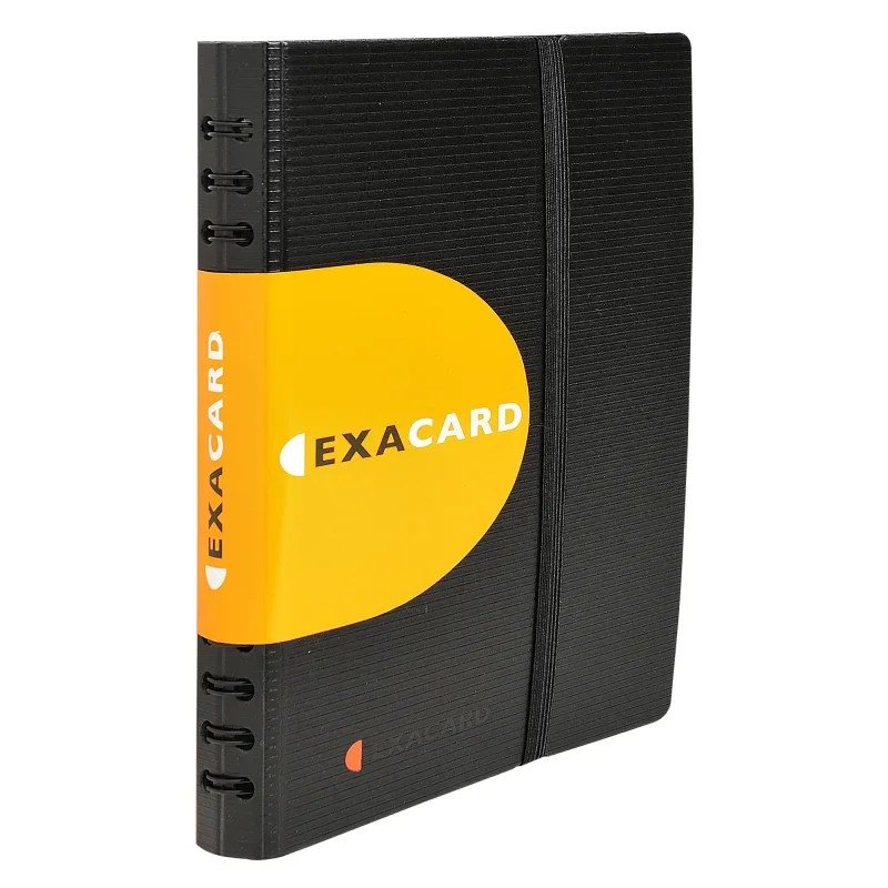 Exacompta Exactive Exacard névjegykártya tartó, 120 db-os