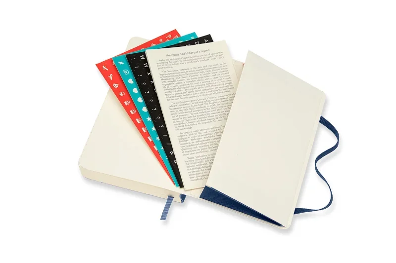MOLESKINE Határidőnapló 2026 12 hónap, Napi, puha borító, ZAFÍR KÉK (P)