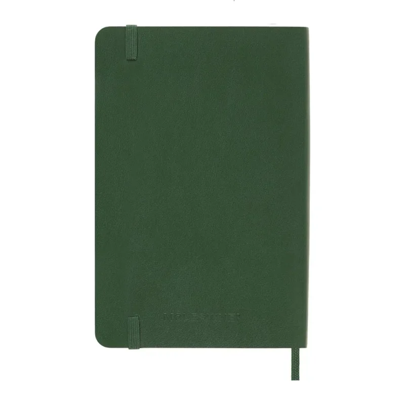 MOLESKINE Határidőnapló 2026 12 hónap, Napi, puha borító, MIRTUSZ ZÖLD (P)