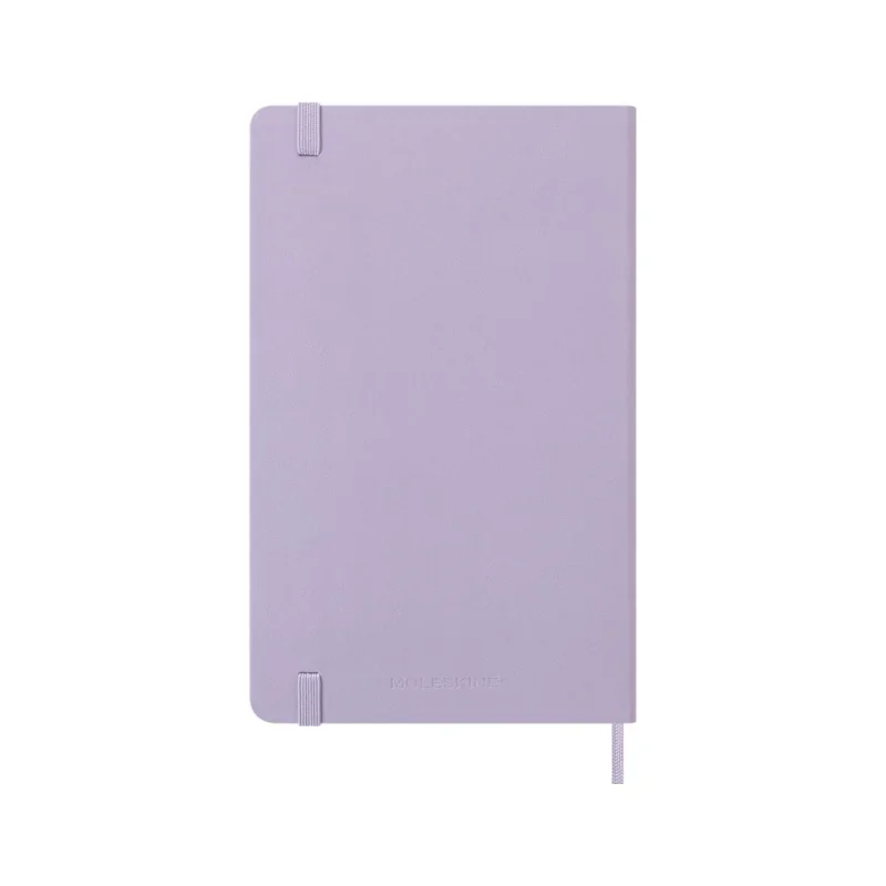 MOLESKINE Határidőnapló 2026 12 hónap, Napi, kemény borító, HALVÁNY LILA (L)