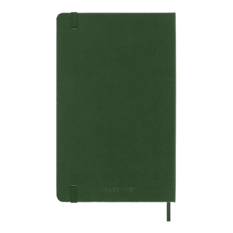 MOLESKINE Határidőnapló 2026 12 hónap, Heti, kemény borító, MIRTUSZ ZÖLD (L)