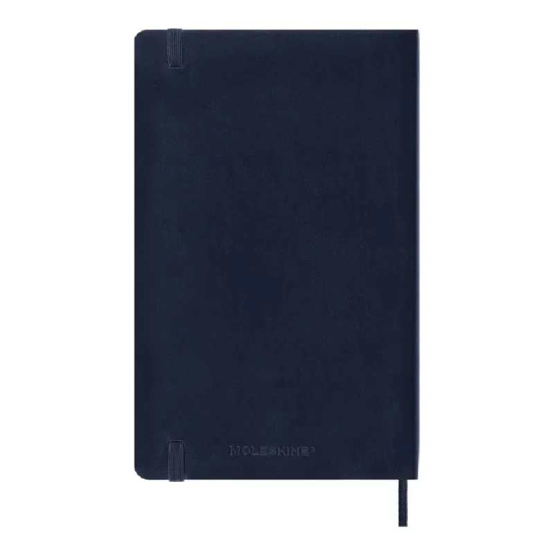 MOLESKINE Határidőnapló 2026 12 hónap, Heti, puha borító, ZAFÍR KÉK (L)