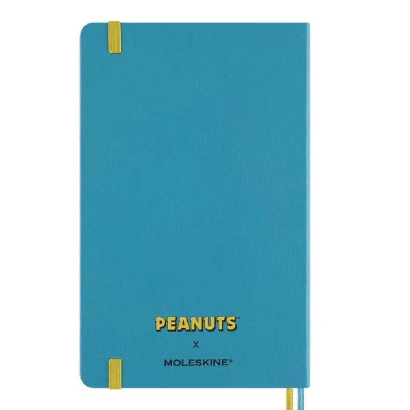 MOLESKINE Határidőnapló 2025/26 18 hónap, heti, kemény borítású, PEANUTS CHARLIE & LUCY (L)