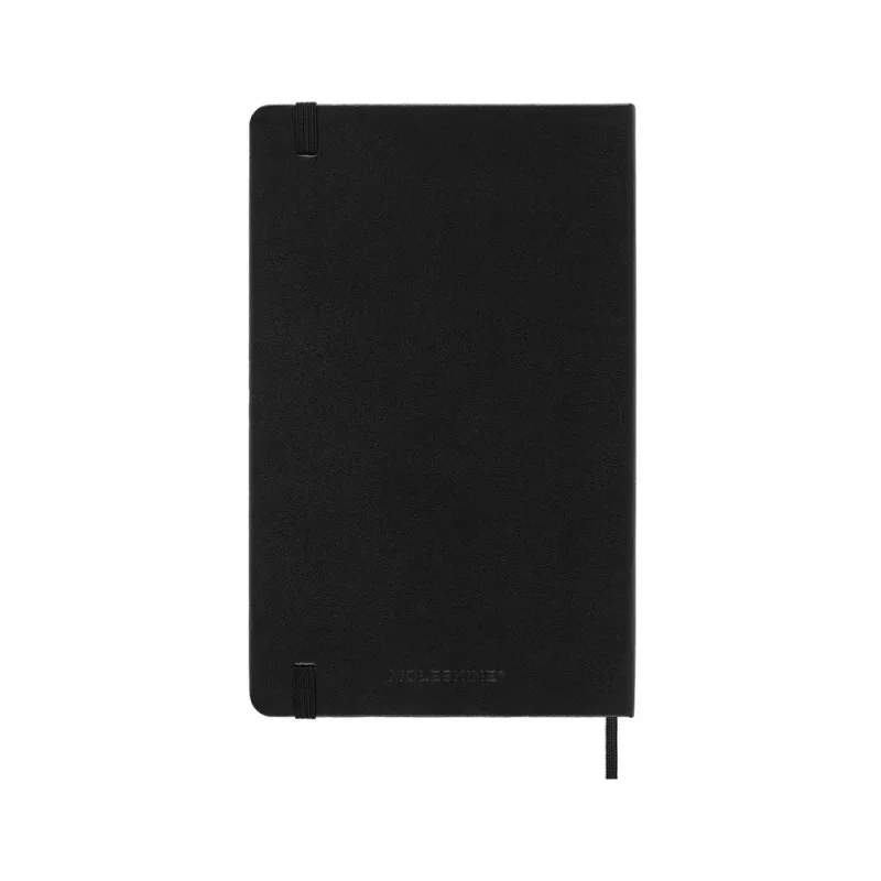 MOLESKINE SMART Határidőnapló 2026 12 hónap, Heti, puha borító, FEKETE (L)