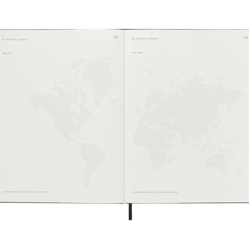 MOLESKINE SMART PRO Határidőnapló 2026 12 hónap, Heti, puha borító, FEKETE (XL)