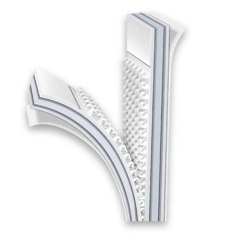 TESA 77722 POWERSTRIPS CLICK öntapadós tépőzár csíkok (L) 4 x 2db