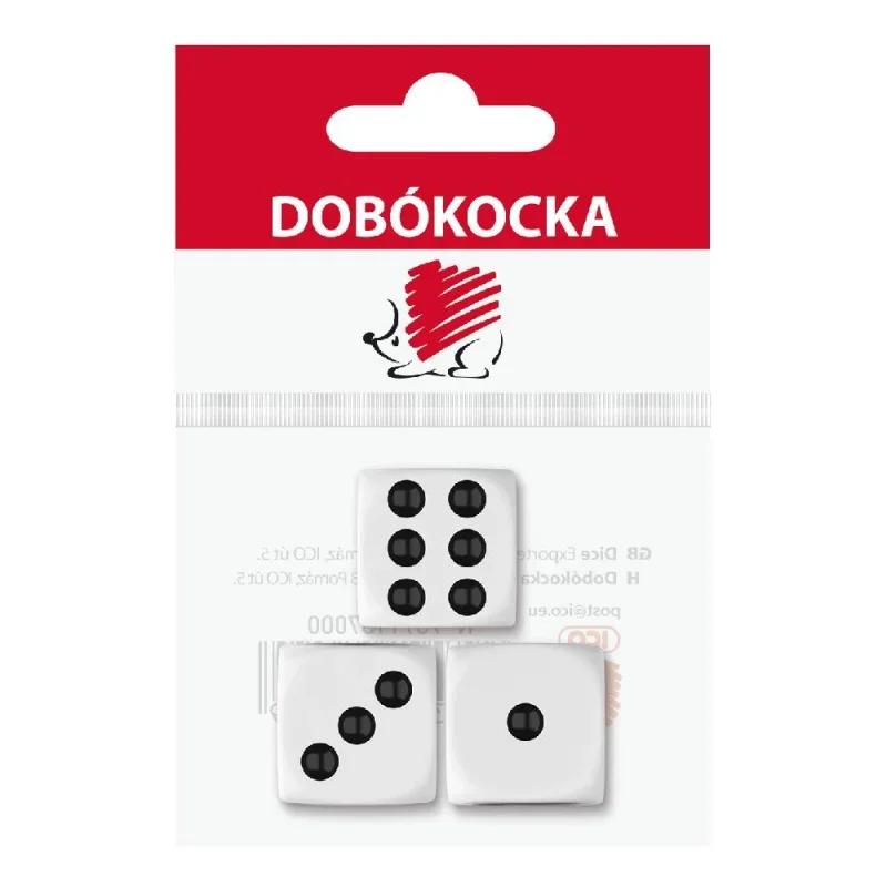 ICO Süni Dobókocka 3db