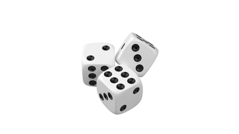 ICO Süni Dobókocka 3db