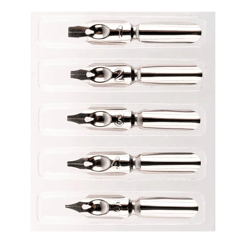 Koh-i-noor 9661005001BL Kalligrafikus írócsúcs szett, 5db (különböző méret)