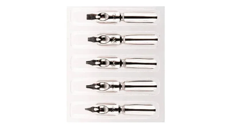 Koh-i-noor 9661005001BL Kalligrafikus írócsúcs szett, 5db (különböző méret)