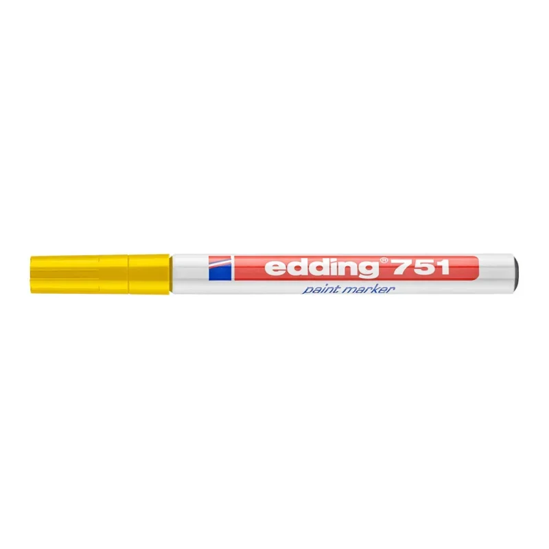 Edding 751 lakkmarker sárga d10