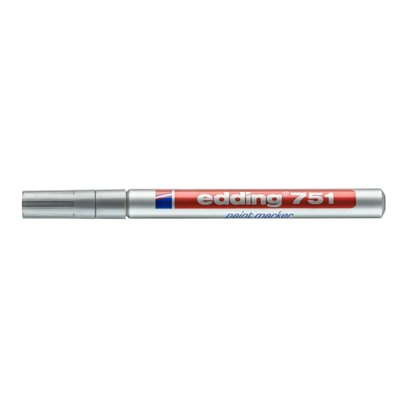 Edding 751 lakkmarker ezüst d10