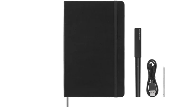 Moleskine smart pen3 + smart notesz fekete 