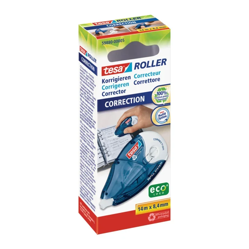 Tesa 59880 hibajavító roller utántölthető 14mx8.4mm